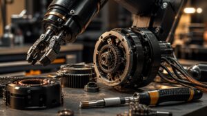 Premium editorial robotics hero image for How Actuators Bring Robots to Life