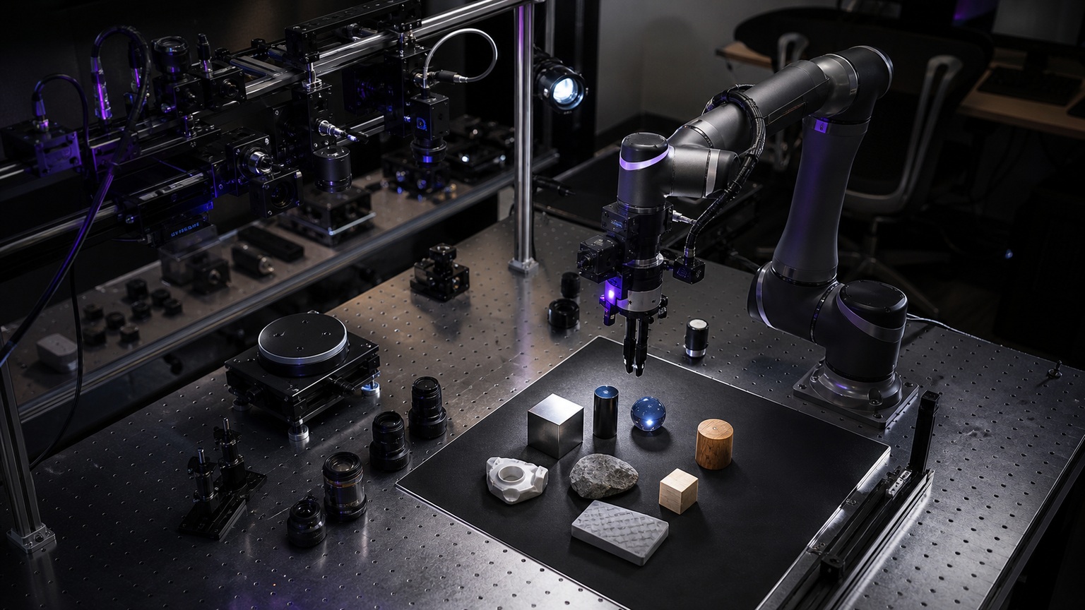 Premium editorial robotics hero image for How Robots See the World: Inside Computer Vision and Perception