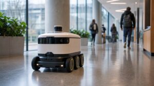 Premium editorial robotics hero image for What Is Autonomous Navigation? A Complete Beginner’s Guide